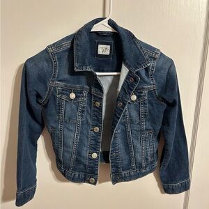 Girls gap denim jacket size M. EUC